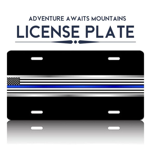 License Plate Blessed Glitter Decorative Car Front,Metal Car Plate,License Plates,License Plate - View #2